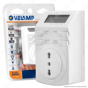 Timer a spina Programmabile Settimanale Digitale